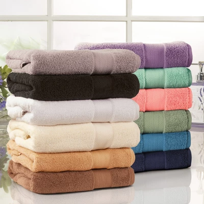 Premium Cotton Solid Plush Heavyweight Luxury Towel Set By Blue Nile Mills 8 Premium Cotton Solid Plush Heavyweight Luxury Towel Set By Blue Nile Mills - Image 6