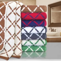 Modern Geometric Diamond 2 Piece Plush Terry Cotton Bath Sheet Set By Blue Nile Mills 18 Modern Geometric Diamond 2 Piece Plush Terry Cotton Bath Sheet Set By Blue Nile Mills -Home Decor Store GUEST aa68b5d2 b9ff 4ef2 a60b ad19f948247f