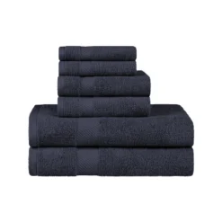 Modern Solid Classic Premium Luxury Cotton 6 Piece Bath, Face, And Hand Towel Set By Blue Nile Mills -Home Decor Store GUEST ae0f7eb3 61ab 4462 9977 42b4de548091