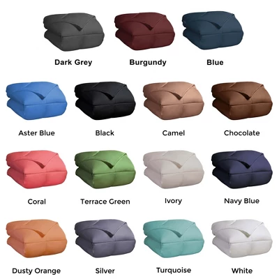 Classic Comforter Reversible All-Season Medium Weight Down Alternative Bedding By Blue Nile Mills 8 Classic Comforter Reversible All-Season Medium Weight Down Alternative Bedding By Blue Nile Mills - Image 6