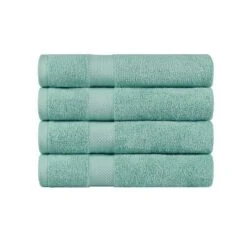 Modern Solid Classic Premium Luxury Cotton 4 Piece Bath Towel Set By Blue Nile Mills -Home Decor Store GUEST afb8a9e6 6ed8 4728 b589 cc59a1aff7a8