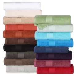 Eco-Friendly Sustainable Cotton Solid Lightweight Bathroom Set By Blue Nile Mills -Home Decor Store GUEST afe29cab b455 432f be48 c8f413c862bd