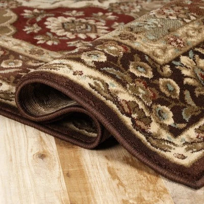 Traditional Ornamental Floral Formal Indoor Area Rug Or Runner By Blue Nile Mills 5 Traditional Ornamental Floral Formal Indoor Area Rug Or Runner By Blue Nile Mills - Image 3