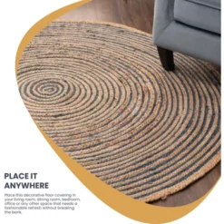 Braided Jute Handwoven Reversible Indoor Outdoor Area Rug By Blue Nile Mills -Home Decor Store GUEST b8525522 3608 4e8d a640 042927899ec3