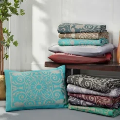 Lightweight Cotton Blend Oversized Jacquard Vintage Medallion Bedspread Set By Blue Nile Mills -Home Decor Store GUEST bbec4888 5910 44c9 8509 61df1eecd149