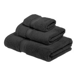 Premium Cotton 800 GSM Heavyweight Plush Luxury 3 Piece Bathroom Towel Set By Blue Nile Mills -Home Decor Store GUEST c12de352 68c2 457e a414 30a3ebeffb28