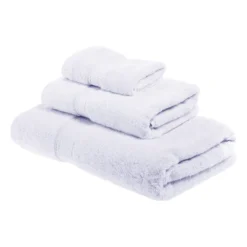 Premium Cotton 800 GSM Heavyweight Plush Luxury 3 Piece Bathroom Towel Set By Blue Nile Mills -Home Decor Store GUEST c14e10fb 85c5 465d 9db0 73af34c63e14