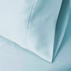 530 Thread Count Solid 2 Piece Cotton Luxury Premium Pillowcase Set By Blue Nile Mills