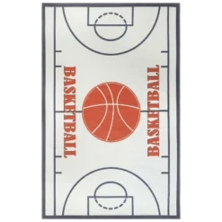 Basketball Non-Slip Kids Playroom Nursery Washable Indoor Area Rug By Blue Nile Mills 15 Basketball Non-Slip Kids Playroom Nursery Washable Indoor Area Rug By Blue Nile Mills -Home Decor Store GUEST c6e0465a 802f 4798 8731 96e6bdcbcd93