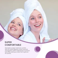 Classic Cotton Absorbent And Quick-Drying 4-Piece Bath Towel Set By Blue Nile Mills -Home Decor Store GUEST c7a5c29c f378 4040 852a ed258410a641