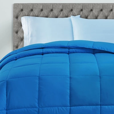 Classic Comforter Reversible All-Season Medium Weight Down Alternative Bedding By Blue Nile Mills 4 Classic Comforter Reversible All-Season Medium Weight Down Alternative Bedding By Blue Nile Mills - Image 2