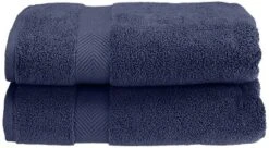 Fast-Drying Zero-Twist Cotton Oversized 2-Piece Bath Towel Set By Blue Nile Mills -Home Decor Store GUEST c939de09 b746 4339 a504 8f942fdc6374