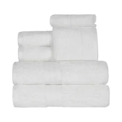 Classic Plush Absorbent 6-Piece Towel Set By Blue Nile Mills -Home Decor Store GUEST cf1aafbb de2e 4924 8be9 a2afce4e9215