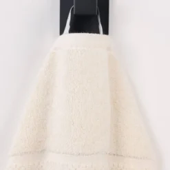 Smart Twist Viscose Cotton Blend Medium Weight Solid Thick Border Towel Set By Blue Nile Mills -Home Decor Store GUEST d0b0f630 f938 4456 9770 8ef2e16900ef