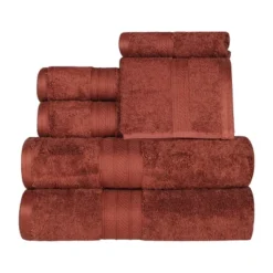 Classic Plush Absorbent 6-Piece Towel Set By Blue Nile Mills -Home Decor Store GUEST d39c64ea 9e76 4207 bdb1 1deb065c976b