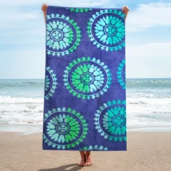 Summer Geometric Pinwheels Cotton Oversized Beach Towel By Blue Nile Mills -Home Decor Store GUEST d5ce2bed 504c 4eaa 83db 08b1beec0b55