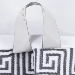 100% Cotton Medium Weight Floral Border Infinity Trim 4 Piece Bath Towel Set By Blue Nile Mills -Home Decor Store GUEST d631d588 1ec0 4d38 9589 f654d25ecfe5