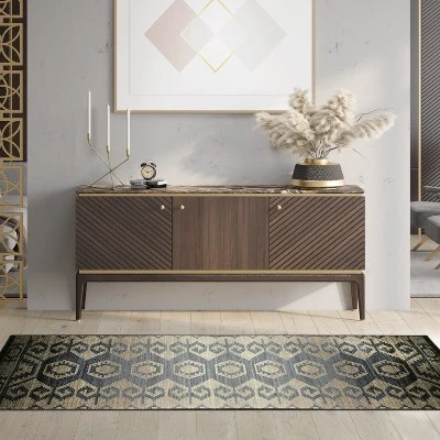 Southwestern Geometric Aztec Non-Slip Indoor Washable Area Rug Or Runner By Blue Nile Mills 3 Southwestern Geometric Aztec Non-Slip Indoor Washable Area Rug Or Runner By Blue Nile Mills