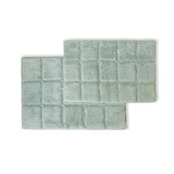 Plush And Absorbent Non-Slip Cotton Checkered 2-Piece Bath Rug Set By Blue Nile Mills 23 Plush And Absorbent Non-Slip Cotton Checkered 2-Piece Bath Rug Set By Blue Nile Mills -Home Decor Store GUEST d7f4d6b9 cd42 4a67 b7a2 01fd972f3fa8