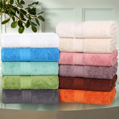 Cotton Plush Soft Highly-Absorbent Heavyweight Luxury Hand Towel Set Of 6 By Blue Nile Mills 8 Cotton Plush Soft Highly-Absorbent Heavyweight Luxury Hand Towel Set Of 6 By Blue Nile Mills - Image 6