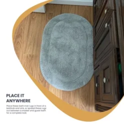 Plush And Absorbent Non-Slip Cotton Oval 2-Piece Bath Rug Set By Blue Nile Mills 19 Plush And Absorbent Non-Slip Cotton Oval 2-Piece Bath Rug Set By Blue Nile Mills -Home Decor Store GUEST d9bb9c66 bfdf 4799 8933 75a4cb6bbb5d