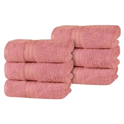 Cotton Plush Soft Highly-Absorbent Heavyweight Luxury Hand Towel Set Of 6 By Blue Nile Mills 11 Cotton Plush Soft Highly-Absorbent Heavyweight Luxury Hand Towel Set Of 6 By Blue Nile Mills - Image 9