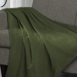 Diamond Weave All-Season Bedding Cotton Blanket Bedding Set By Blue Nile Mills