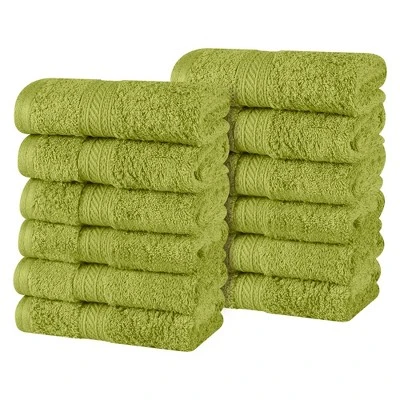 Cotton Plush Soft Highly-Absorbent Heavyweight Luxury Face Towel Washcloth Set Of 12 By Blue Nile Mills 13 Cotton Plush Soft Highly-Absorbent Heavyweight Luxury Face Towel Washcloth Set Of 12 By Blue Nile Mills - Image 11