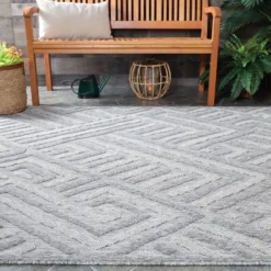 Contemporary Geometric Abstract Indoor Outdoor Area Rug By Blue Nile Mills -Home Decor Store GUEST e7ca62c3 19a5 4511 8fe5 224472373a9c