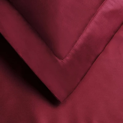 Solid Modal 300-Thread Count Wrinkle-Free Duvet Cover Set By Blue Nile Mills 3 Solid Modal 300-Thread Count Wrinkle-Free Duvet Cover Set By Blue Nile Mills