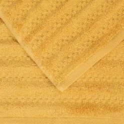 Waffle Textured Stripes Zero Twist Cotton Medium Weight Towel Set By Blue Nile Mills -Home Decor Store GUEST eddd95b1 9c5f 4410 a123 de56664b513e