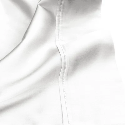 530 Thread Count Solid Deep Pocket Cotton Luxury Premium Bed Sheet Set By Blue Nile Mills 4 530 Thread Count Solid Deep Pocket Cotton Luxury Premium Bed Sheet Set By Blue Nile Mills - Image 2