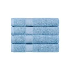 Modern Solid Classic Premium Luxury Cotton 4 Piece Bath Towel Set By Blue Nile Mills -Home Decor Store GUEST f089ec7e b70e 4707 ba2a 07bc11fad9d1