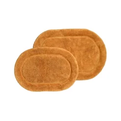 Plush And Absorbent Non-Slip Cotton Oval 2-Piece Bath Rug Set By Blue Nile Mills 25 Plush And Absorbent Non-Slip Cotton Oval 2-Piece Bath Rug Set By Blue Nile Mills -Home Decor Store GUEST f13d6495 d9a5 41dc ba76 eafc481bb796