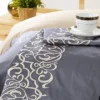 Classic Solid Embroidered 300-Thread Count Breathable And Ultra-Soft Cotton Modern Duvet Cover Set With Matching Pillowshams By Blue Nile Mills 1 Classic Solid Embroidered 300-Thread Count Breathable And Ultra-Soft Cotton Modern Duvet Cover Set With Matching Pillowshams By Blue Nile Mills -Home Decor Store GUEST f8f8a99f 5e23 4399 88c9 0c34a3f52686