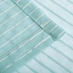 Delicate Stripe Sheer Grommet Curtain Panel Set By Blue Nile Mills -Home Decor Store GUEST fad29487 e022 4c2a b1d4 2e8d8f9da831